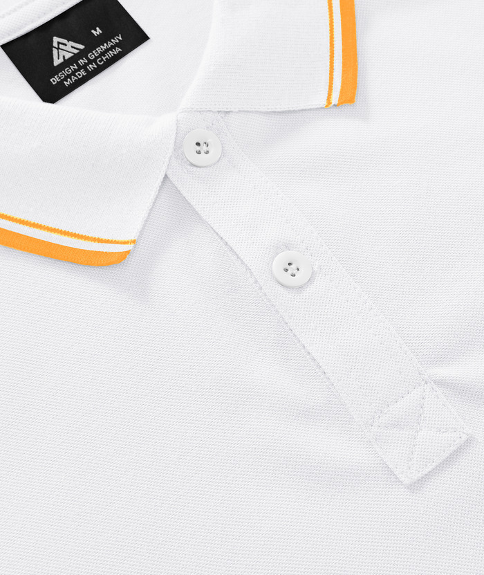 ZITY Men's Solid Color Slim Fit Golf Polo Shirt-CUMPO02668