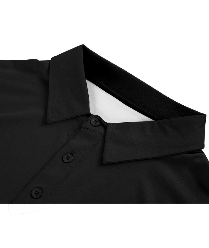 ZITY Men's Striped Print Sports Slim Fit Polo Shirt-APOH700040