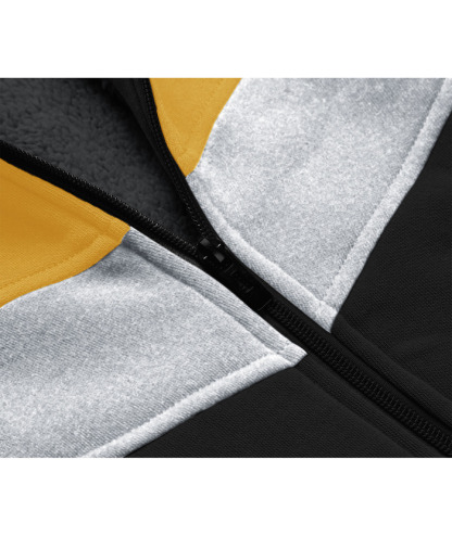 ZITY Boy's Collar Fleece Zip Up Hoodie-ZPK005858 | Zitysports