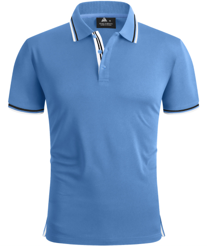 ZITY Men's Slim Fit Sports Golf Tennis Quick Dry Polo Shirt-ZPK001207 | Zitysports