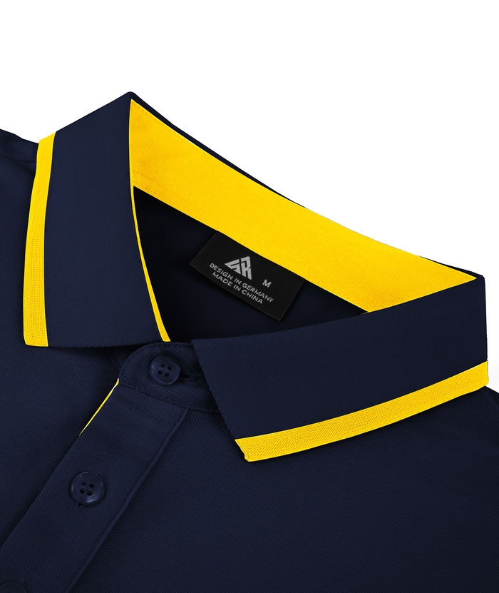 ZITY Men's Slim Fit Sports Short Sleeved with Pocket Polo Shirt-ZPK007922 | Zitysports