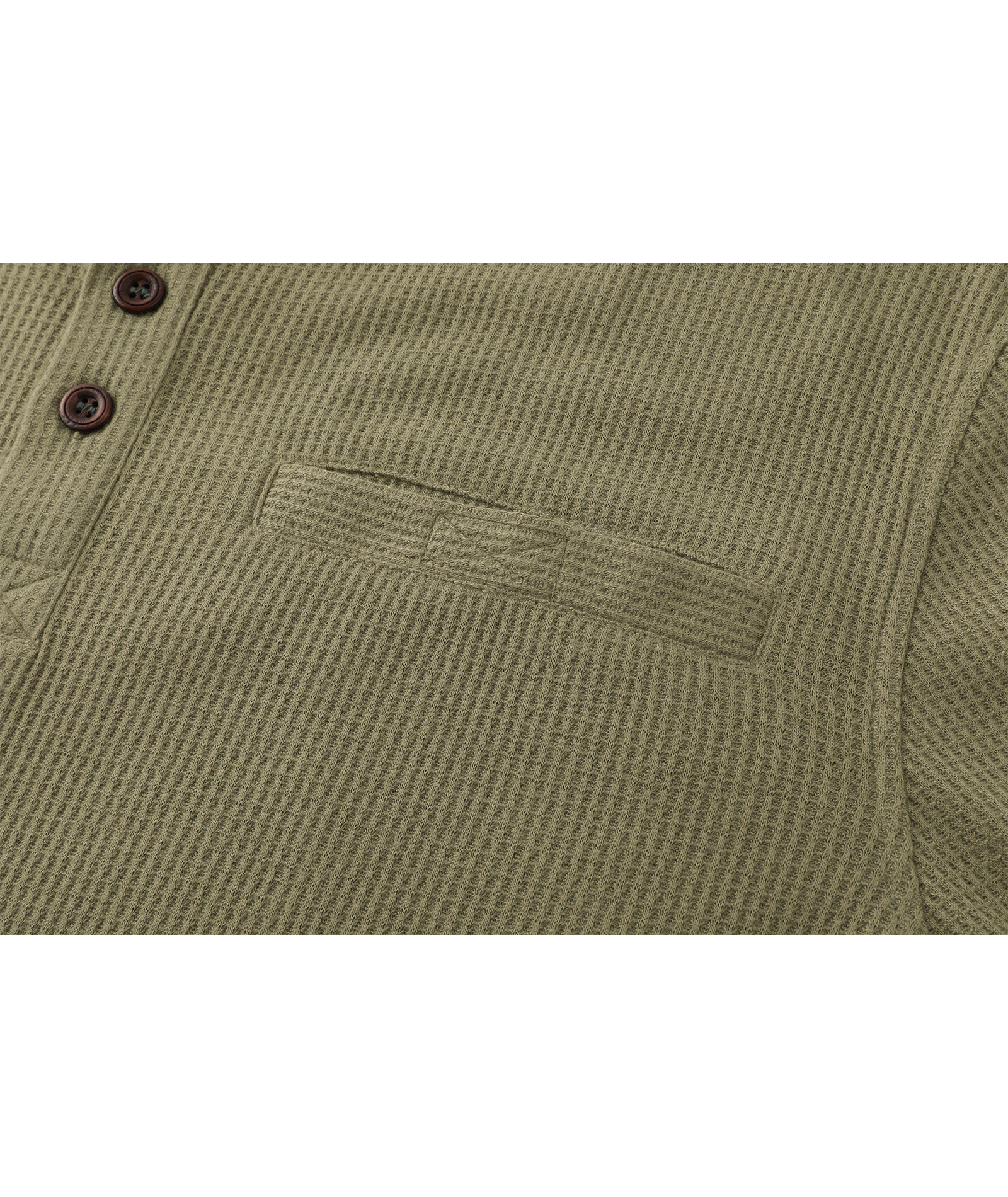 ZITY Men's Button Up Long Sleeve Slim Fit Henley Shirt-CUMLS03492