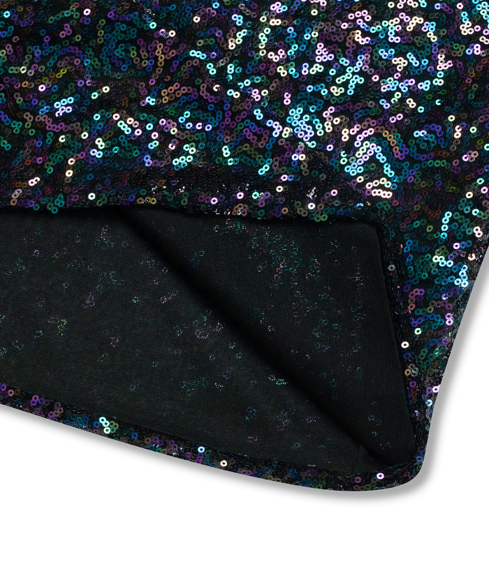 ZITY Men's 70s Disco Sparkle Polo Shirt-CFMPO00106