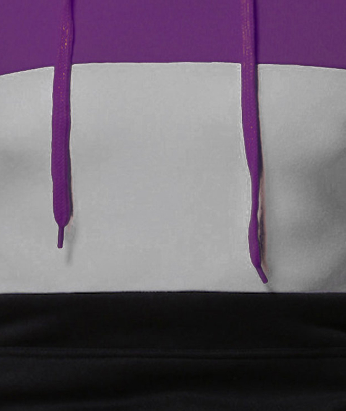 ZITY Men's Pullover Long Sleeve Casual Fleece Hoodie-DUMFH04904|Zitysports