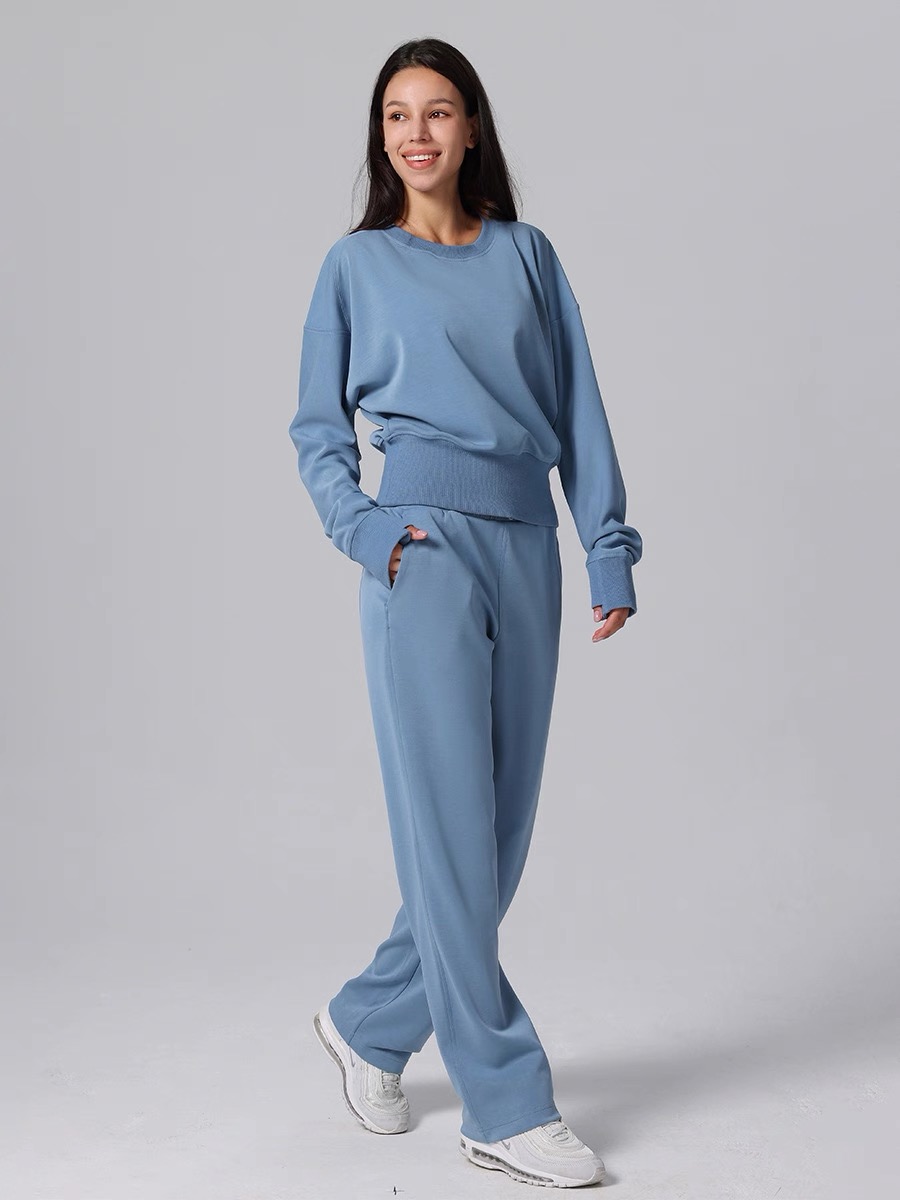G Pajama Sets for Women 2 Piece Lounge Sets Long Sleeve Sleepwear Top and Pants Cozy Pjs Loungewear with Pockets