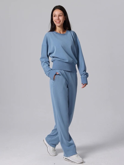 G Pajama Sets for Women 2 Piece Lounge Sets Long Sleeve Sleepwear Top and Pants Cozy Pjs Loungewear with Pockets