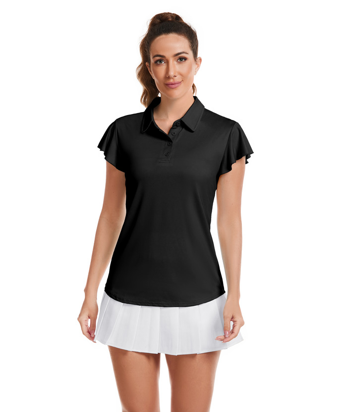 ZITY Women's Dri Fit Sports Polo Shirt-CFWZZ00023