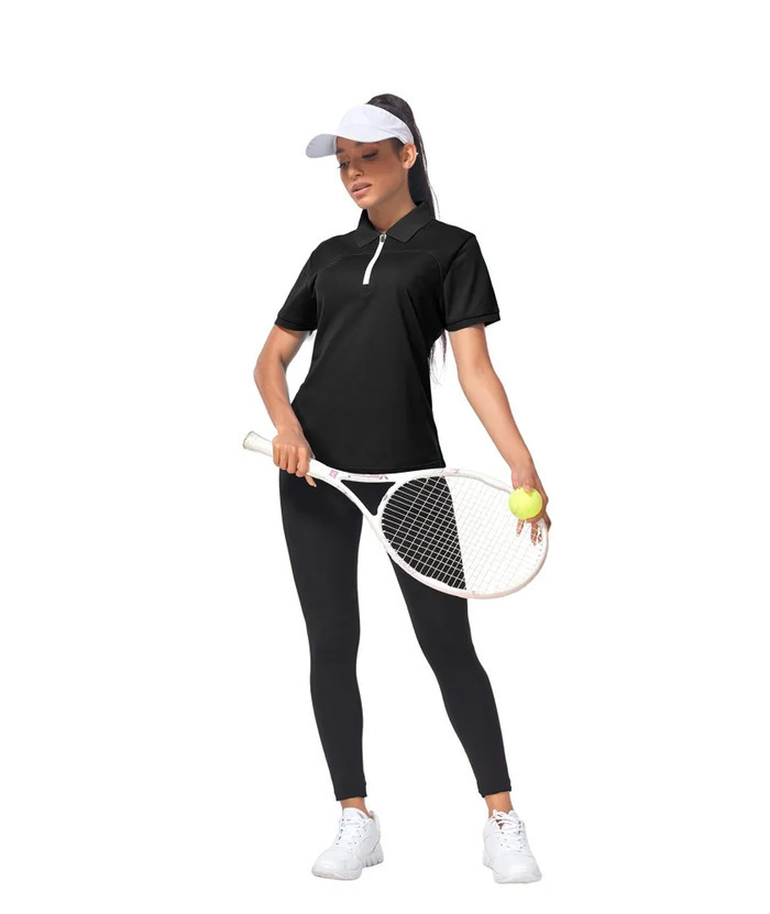 ZITY Women's Moisture Wicking Golf Shirt Slim Fit Casual Polo Shirt-ZPK001797 | Zitysports