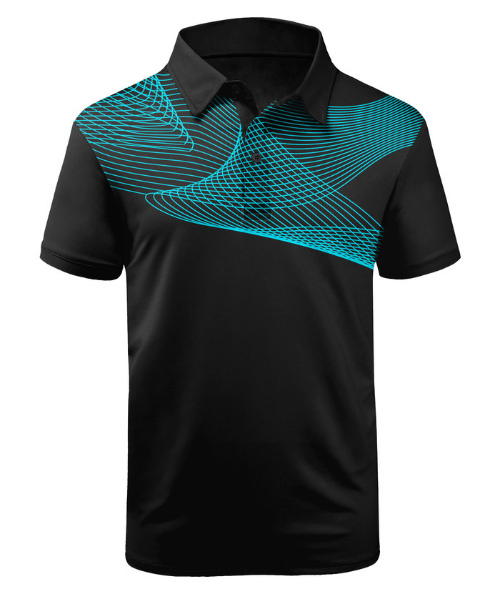 ZITY Men's Polo Short Sleeve Casual Athletic Dry Fit Running Hiking Shirt -APOH700035 | Zitysports