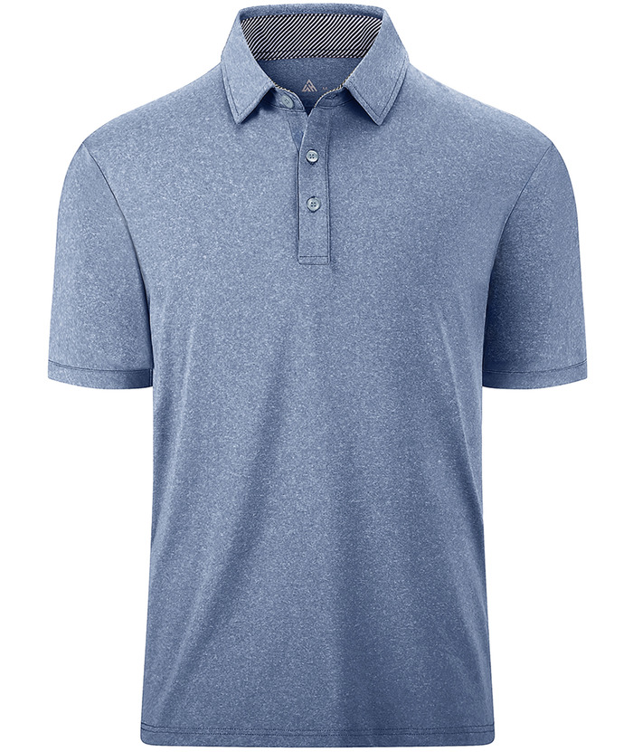 ZITY Men's Short Sleeved Modern Fit Cotton Polo Shirt-ZPK007209 | Zitysports