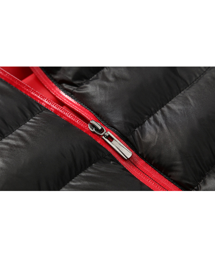 ZITY Men's Full Zipper Long Sleeve Sports Puffer Jacket- DUMCO05567