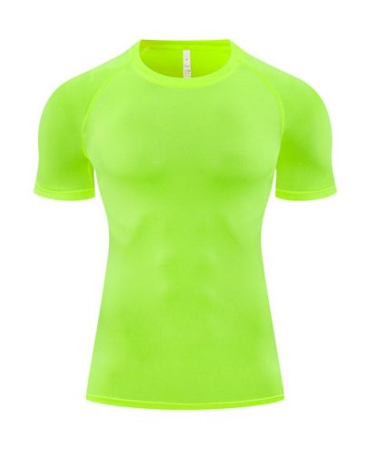 ZITY Men's Solid Color Athletic Dri Fit Compression T-Shirt-DUMTS05984