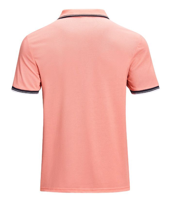 ZITY Men's Solid Color Slim Fit Golf Polo Shirt-CUMPO02668