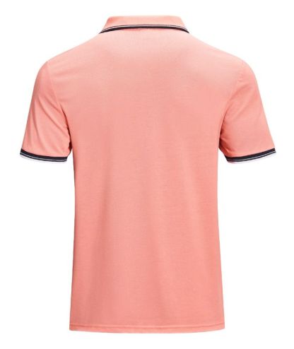 ZITY Men's Solid Color Slim Fit Golf Polo Shirt-CUMPO02668