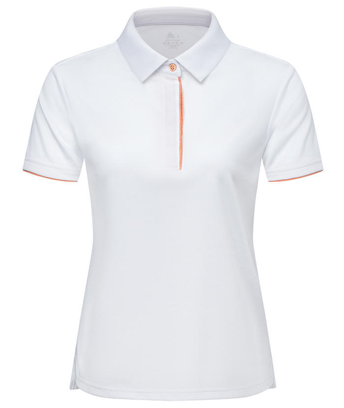 ZITY Women's Solid Color Dti Fit Golf Polo Shirt-CUWPO01364