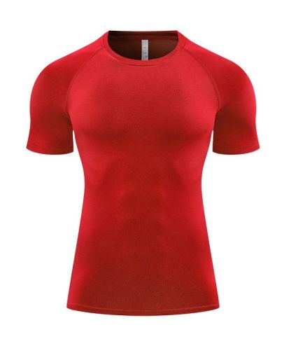ZITY Men's Solid Color Athletic Dri Fit Compression T-Shirt-DUMTS05984
