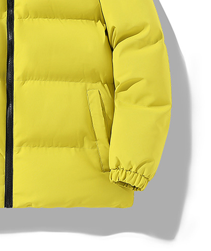 ZITY Men's Casual Full Zip Up Stand Collar Puffer Jacket- DUMFC05561