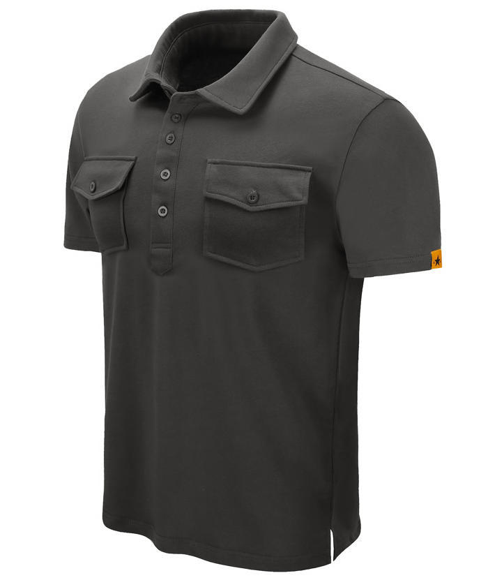 ZITY Men's Double Pocket Dri Fit Summer Golf Polo Shirt-APOH700112