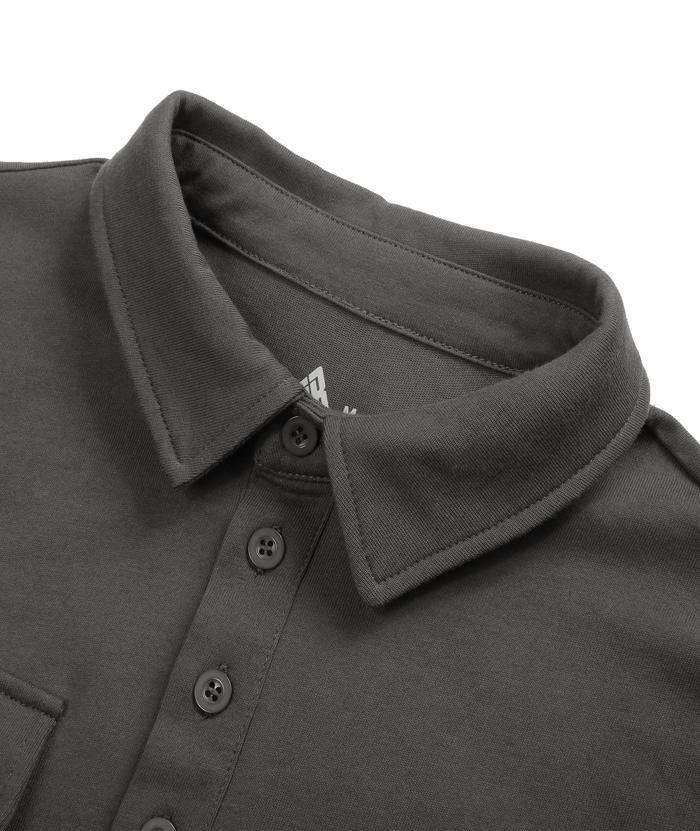 ZITY Men's Double Pocket Dri Fit Summer Golf Polo Shirt-APOH700112