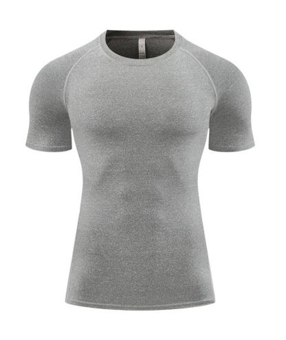 ZITY Men's Solid Color Athletic Dri Fit Compression T-Shirt-DUMTS05984