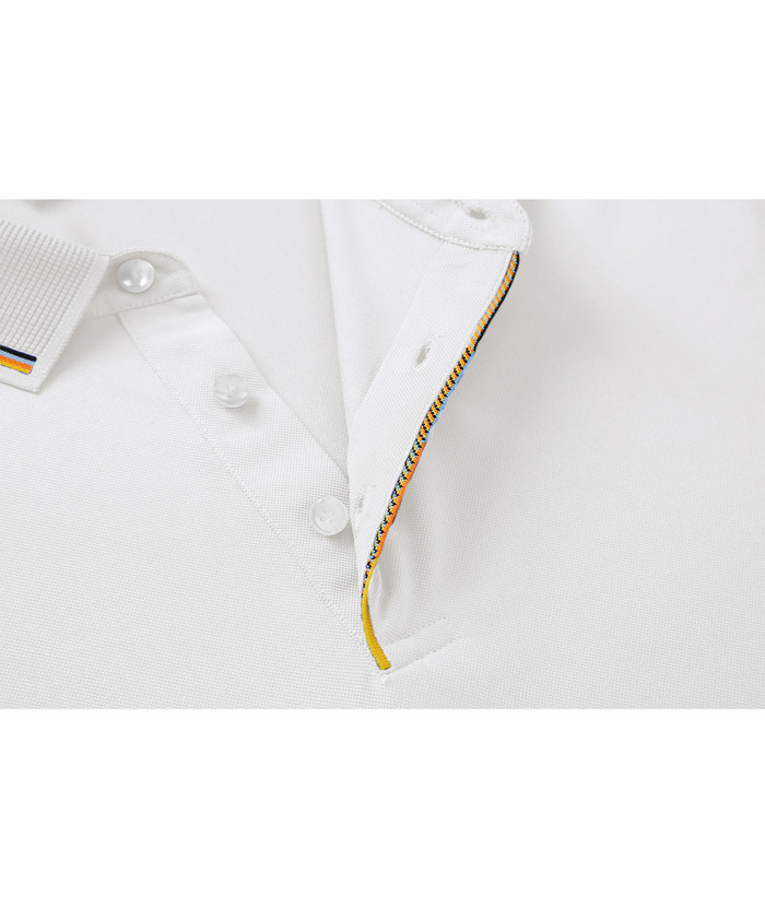 Men's Solid Color Slim Fit Performance Polo Shirt-ZPK007837