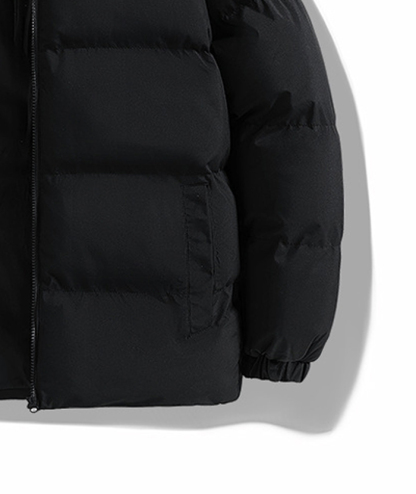 ZITY Men's Casual Full Zip Up Stand Collar Puffer Jacket- DUMFC05561