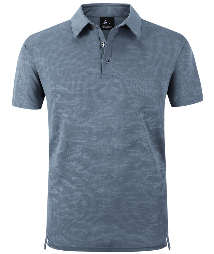 ZITY Men's Casual Breathable Fit Flowing Clond Pattern Golf Polo Shirt-ZPK007197 | Zitysports
