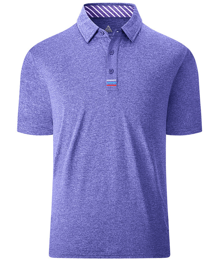 ZITY Men's Golf Sports Polo Short Sleeve Athletic Tennis Shirt-ZPK000671