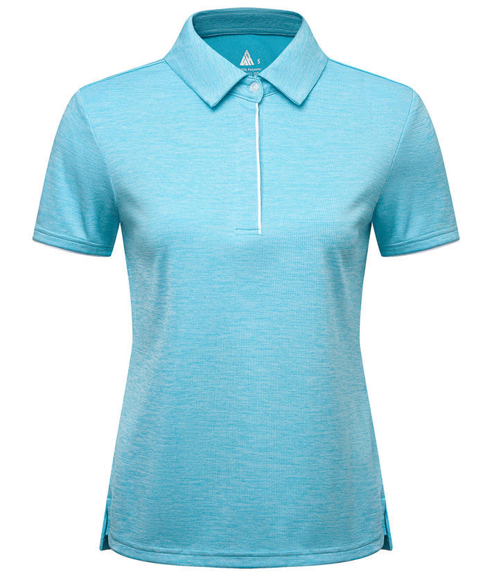 ZITY Women's Solid Color Dti Fit Golf Polo Shirt-CUWPO01364