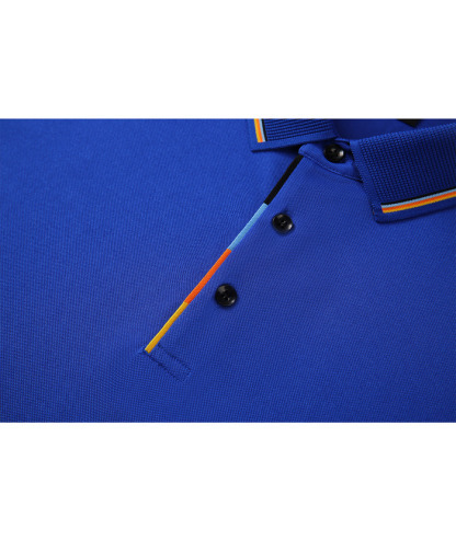 Men's Solid Color Slim Fit Performance Polo Shirt-ZPK007837