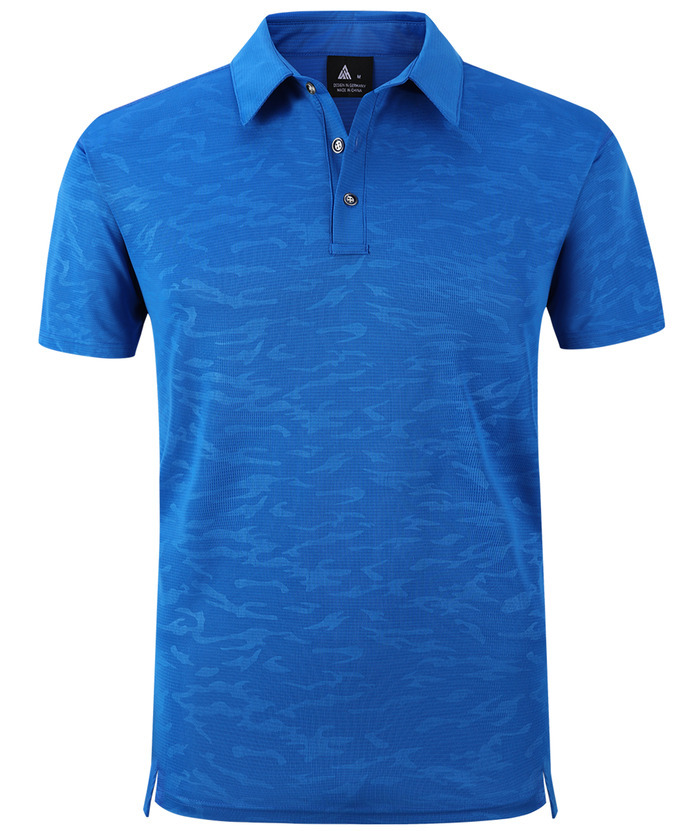 ZITY Men's Casual Breathable Fit Flowing Clond Pattern Golf Polo Shirt-ZPK007197 | Zitysports