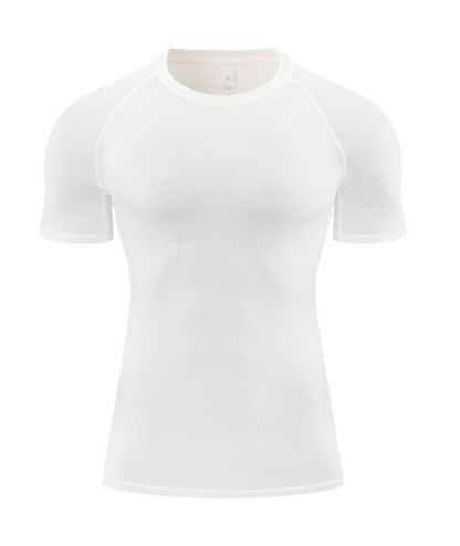ZITY Men's Solid Color Athletic Dri Fit Compression T-Shirt-DUMTS05984