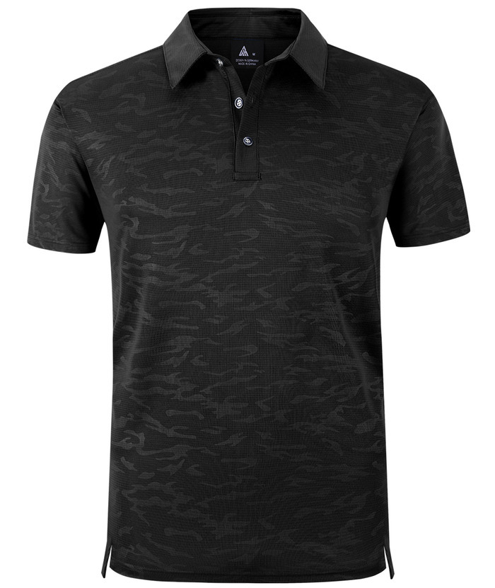 ZITY Men's Casual Breathable Fit Flowing Clond Pattern Golf Polo Shirt-ZPK007197 | Zitysports