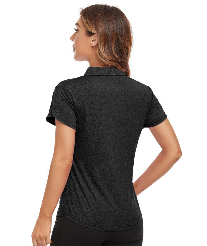ZITY Women's Quick Dry Slim Fit Golf Polo Shirt-CFWTX00031