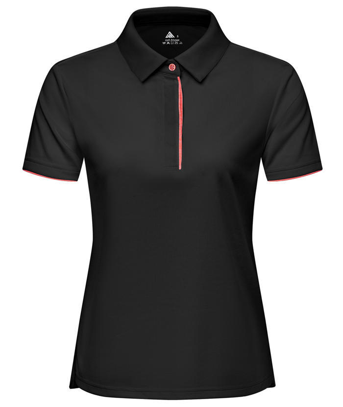 ZITY Women's Solid Color Dti Fit Golf Polo Shirt-CUWPO01364