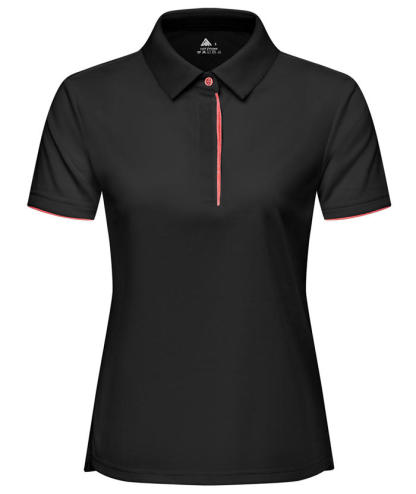 ZITY Women's Solid Color Dti Fit Golf Polo Shirt-CUWPO01364