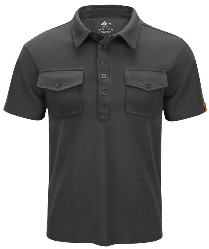 ZITY Men's Double Pocket Dri Fit Summer Golf Polo Shirt-APOH700112