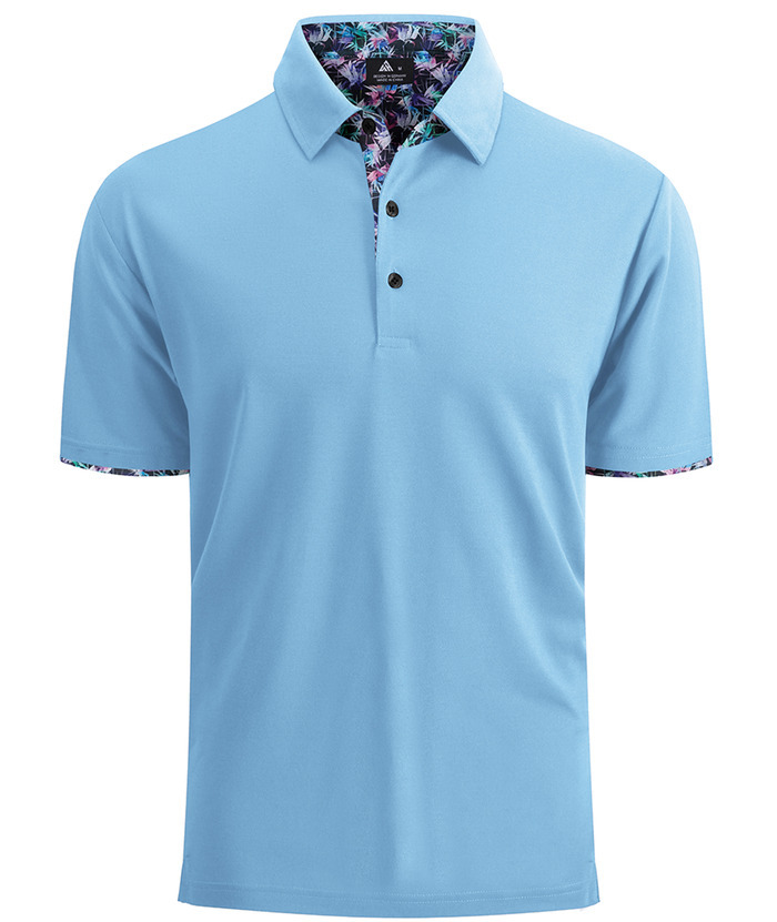 ZITY Men's Short Sleeve Golf Athletic Tennis Fishing Polo Shirt-ZPK005615 | Zitysports