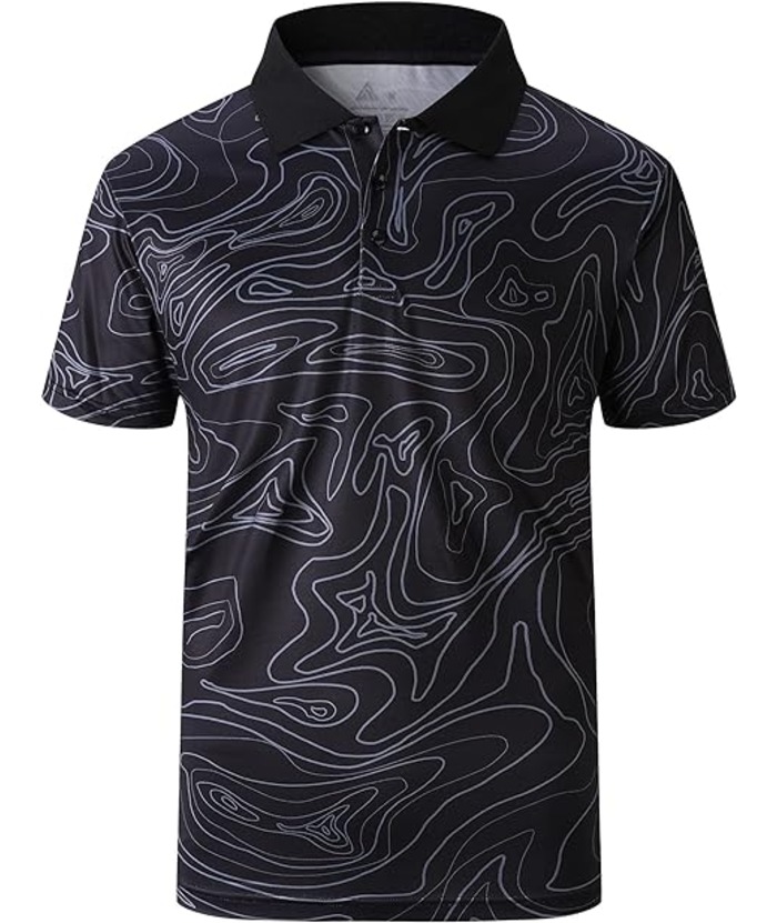 ZITY Men's Short Sleeve Moisture Wicking Summer Dry Fit Polo Shirt-ZPK010469 | Zitysports