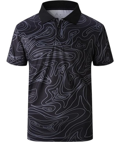 ZITY Men's Short Sleeve Moisture Wicking Summer Dry Fit Polo Shirt-ZPK010469 | Zitysports