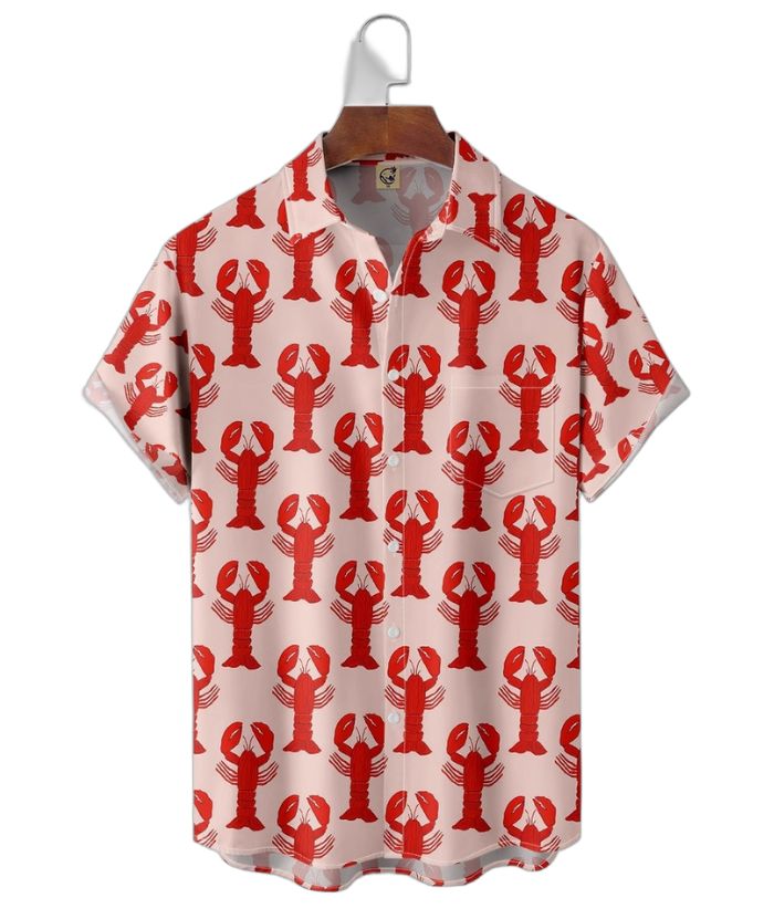 ZITY Men's Summer Trendy Printed Shirt