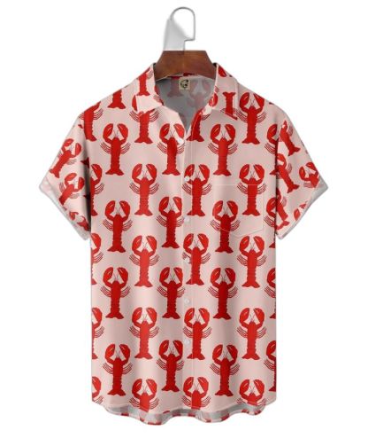 ZITY Men's Summer Trendy Printed Shirt