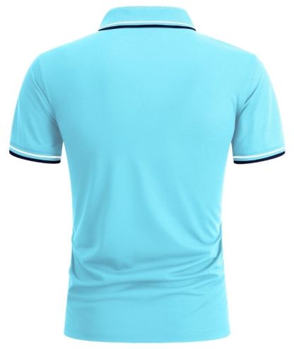 ZITY Men's Button Up Dri Fit Golf Polo Shirt-CFMPO00134