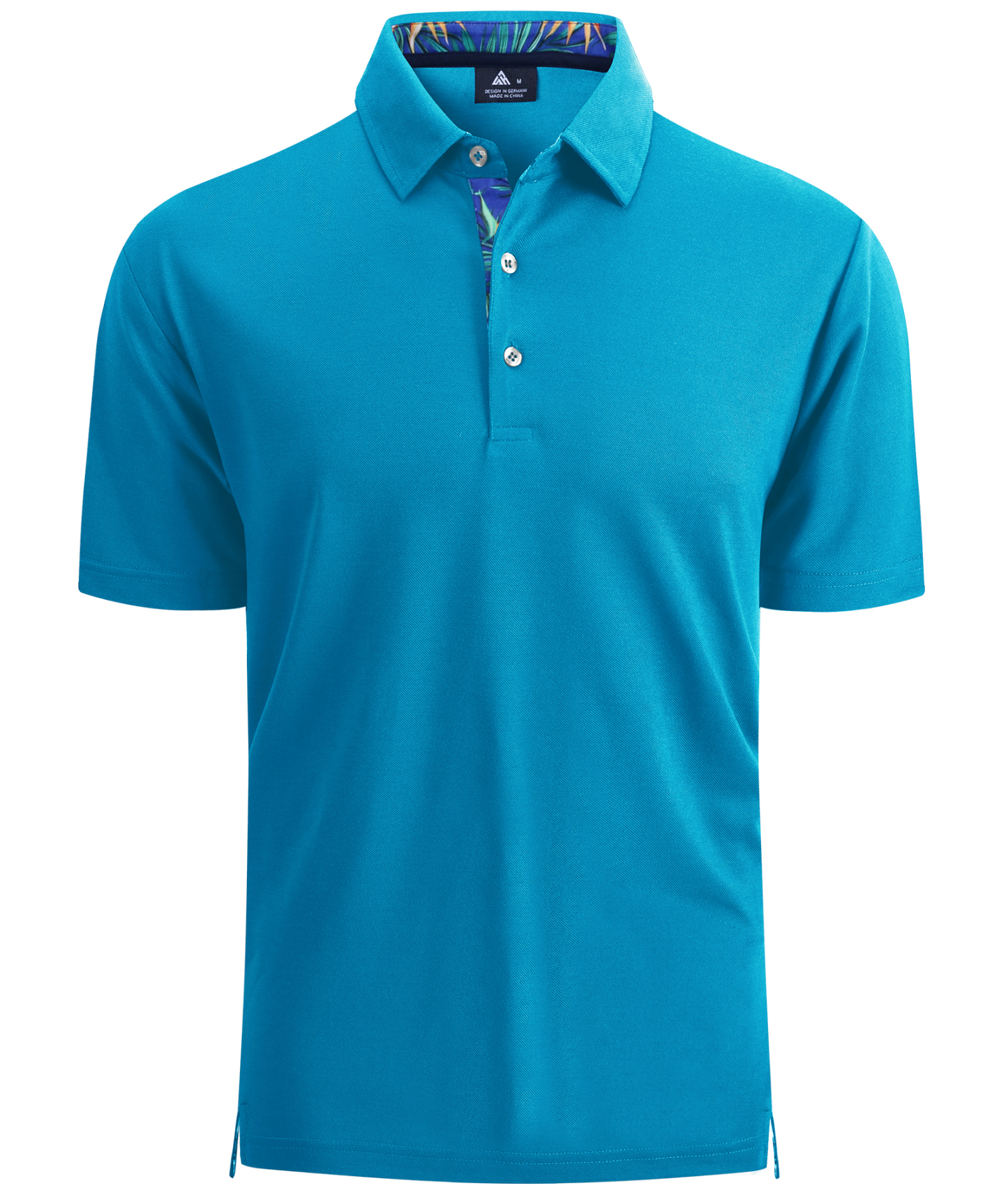 ZITY Men's Button Up Dri Fit Polo Shirt-CFMPO00053