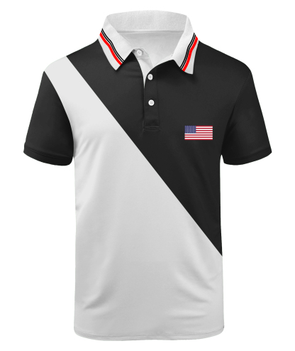 ZITY Men's Button Up Dri Fit Summer Polo Shirt-APOH700041