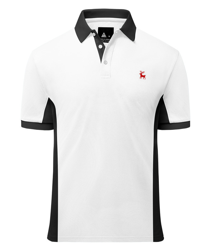 ZITY Men's Polo Shirt Short Sleeve Golf Tennis Sports Casual Slim Fit Polo Shirt-ZPK007904 | Zitysports