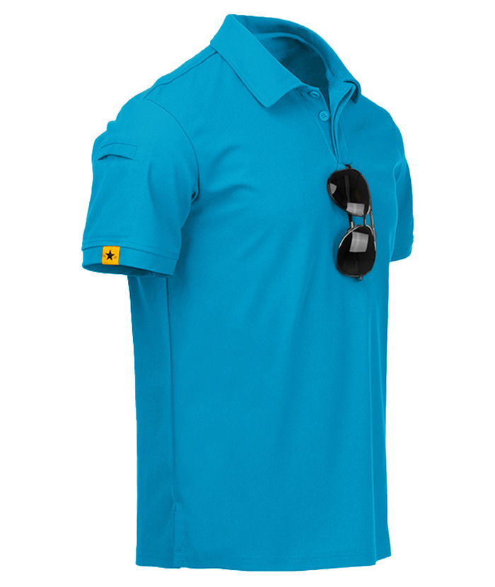 ZITY Men's Oversized Short Sleeve Sports Golf Tennis Polo Shirt-ZPK007196|Zitysports