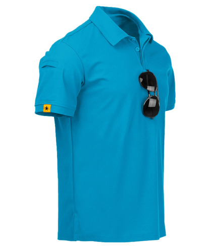 ZITY Men's Oversized Short Sleeve Sports Golf Tennis Polo Shirt-ZPK007196|Zitysports