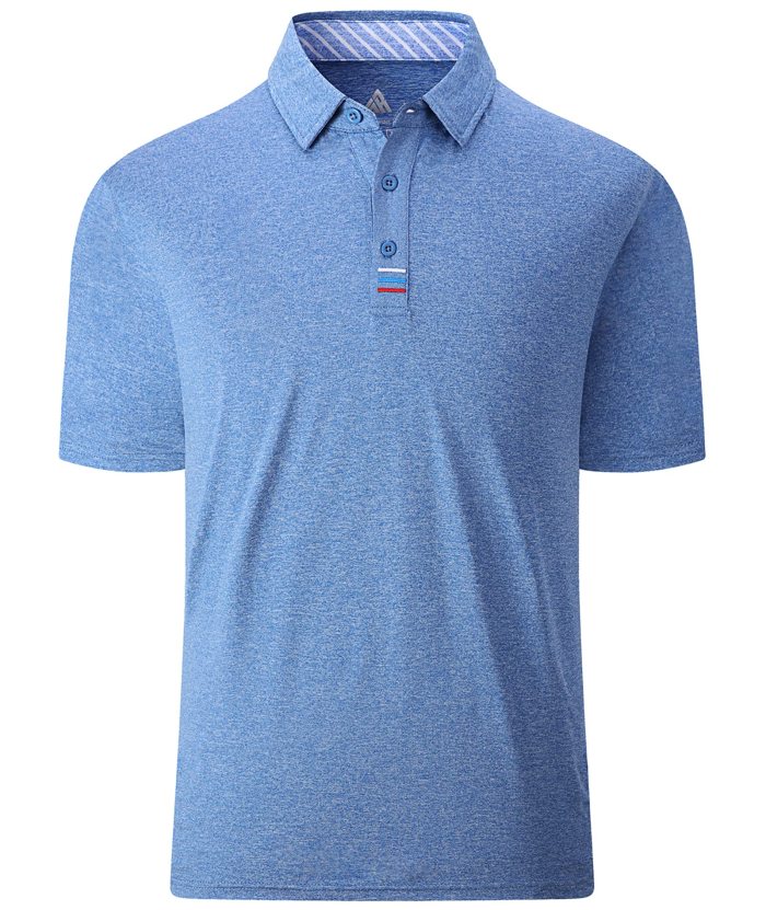 ZITY Men's Golf Sports Polo Short Sleeve Athletic Tennis Shirt-ZPK000671|Zitysports