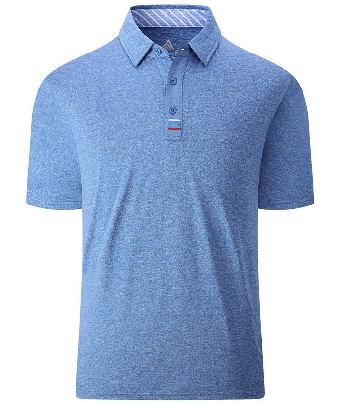 ZITY Men's Golf Sports Polo Short Sleeve Athletic Tennis Shirt-ZPK000671|Zitysports